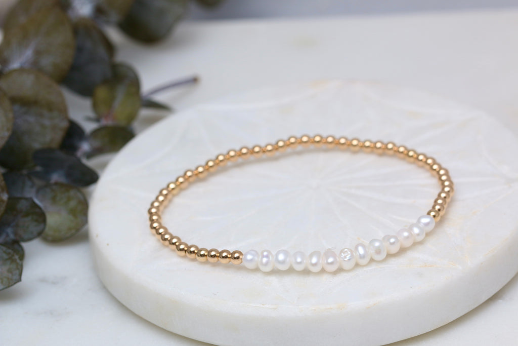 Larmier or Pearl Bracelet