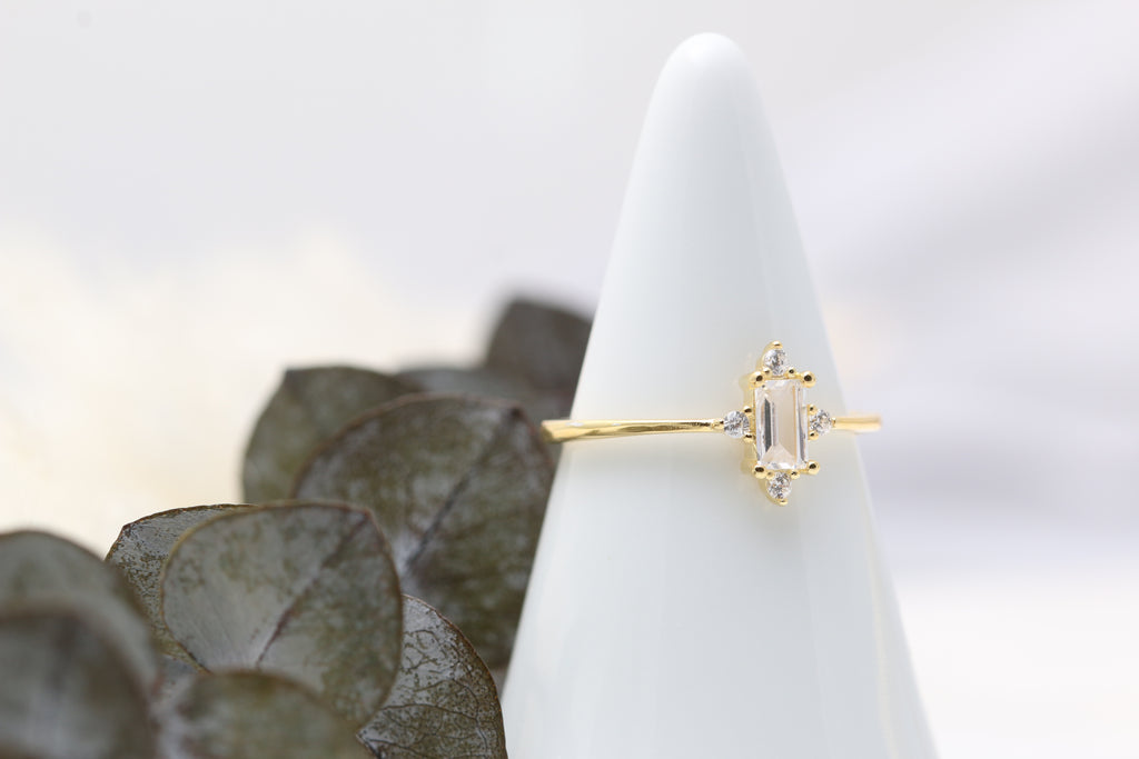 Baguette CZ Ring