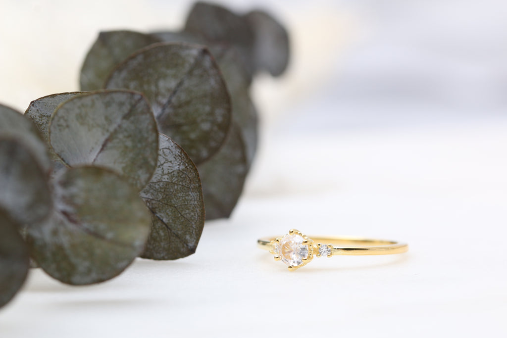 Round CZ Ring